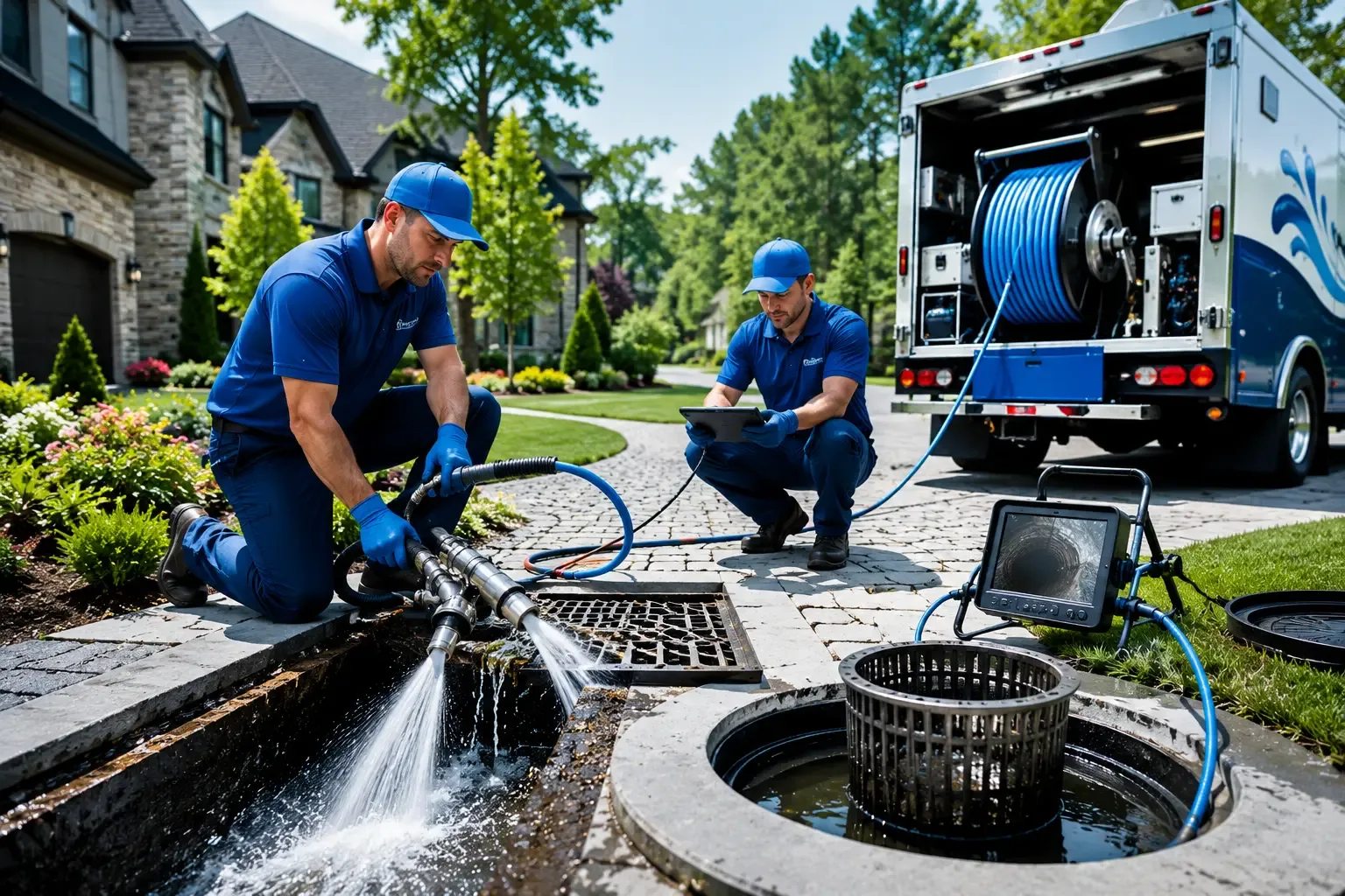 Local outdoor drain cleaning professionals in Mountain, WI